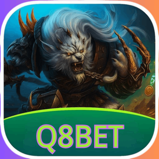 Imagem promocional da Q8BET mostrando a plataforma e suas vantagens